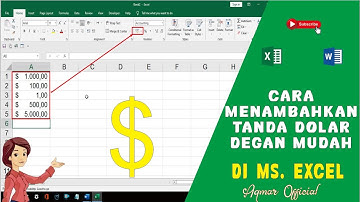 Cara Menambahkan Simbol Dolar Pada Cell di Microsoft Excel Secara Otomatis