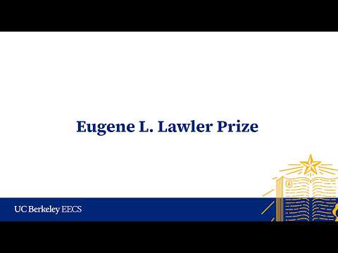 Eugene L. Lawler Prize 2026