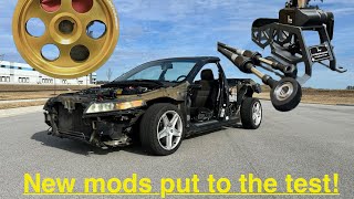 Pushing my new parts to the limit!