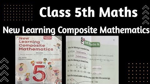 Class 5 Maths| Decimal | Self Practice 9A |Place Value and Decimal by Harsh Public School Gurugram
