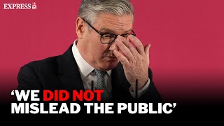 Keir Starmer DESPERATELY defends Budget in major speech with Rachel Reeves on the brink