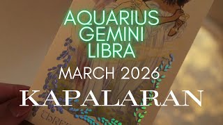 ♒️ ♊️ ♎️ March 2026 KAPALARAN - Tagumpay At Kalayaan Sa Mga Problema Ito Na Sa Wakas Achieved Mo Na!