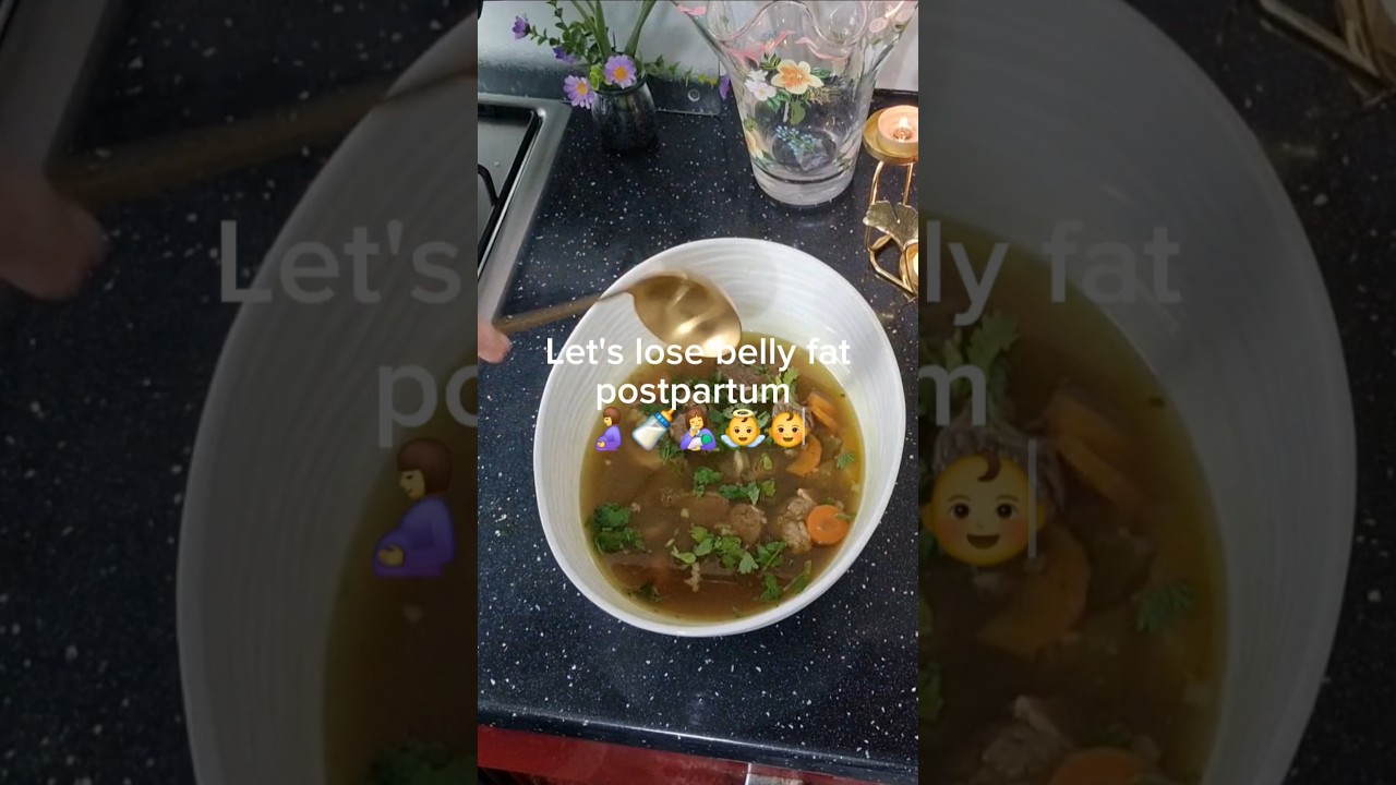 Lose belly fat postpartum 