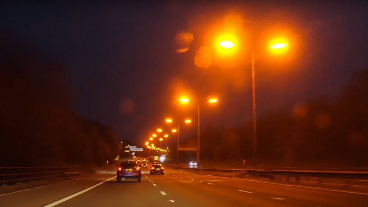 SOX Lighting: M60 Motorway - Stockport, UK