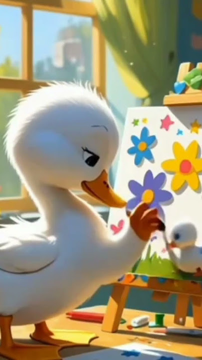 Doodle's Art Day#storytime#cartoons#duck#artwork#animal#animation#shortvedio
