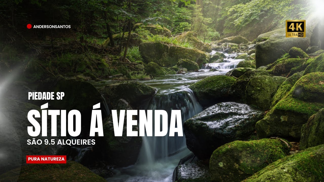 SÍTIO Á VENDA NO MUNICÍPIO DE PIEDADE SP