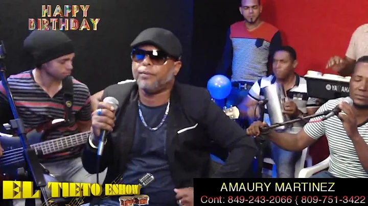 (Bachata) Amaury Martinez En El "Tieto Eshow"