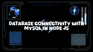 Node.js MySQL Database Connectivity Tutorial | Connect MySQL with Node.js Step-by-Step