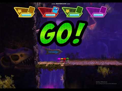 Giana Sisters Dream Runners gameplay