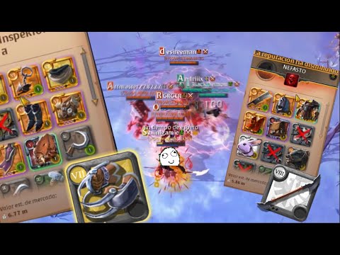 Ganking with love (+55M profit in 1 week)- Albion Online- Shiinigamic