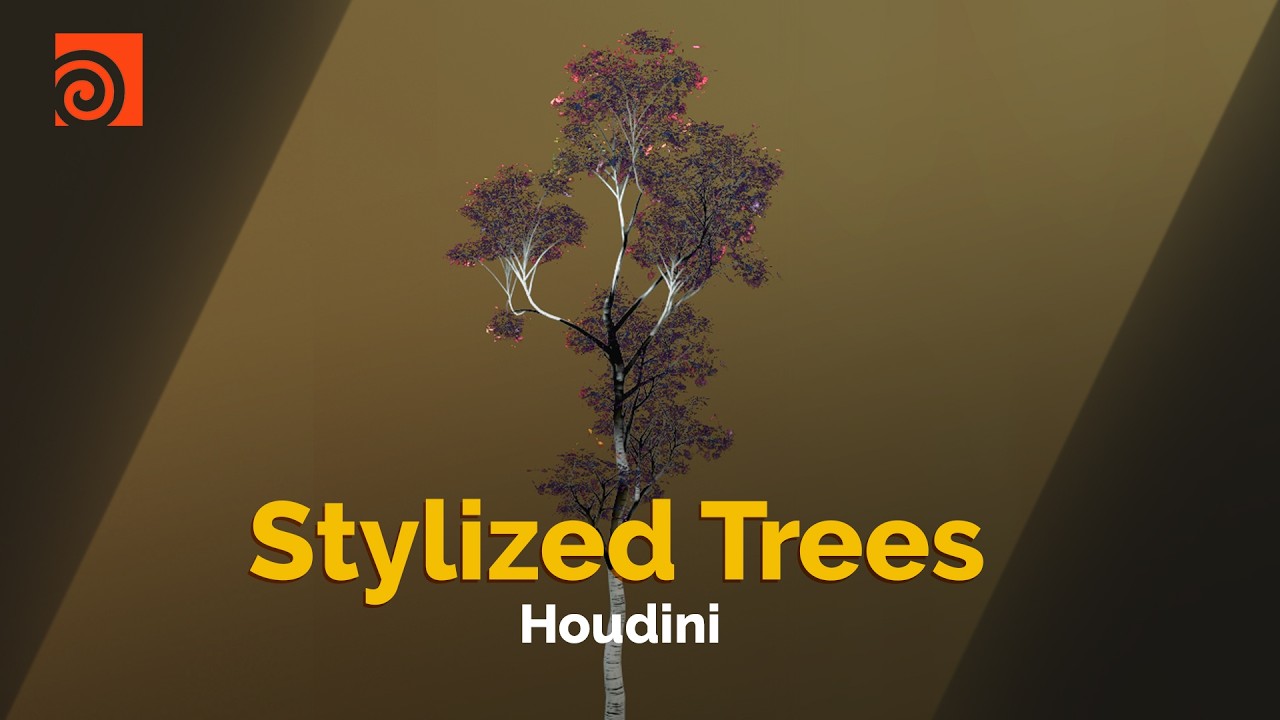Stylized Trees for Games - How to create stylized procedural trees in ...