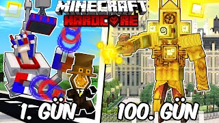 Hardcore Minecraftta Clockman Olarak 100 Gün Geçirmemin Hikayesi