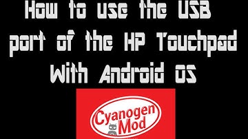 HP Touchpad Android kitkat 4.4 - how to use USB port trick
