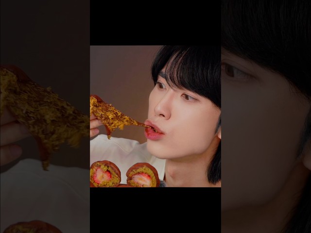ASMR 두쫀쿠 먹방 Dubai jjondeuk (chewy) cookie Mukbang