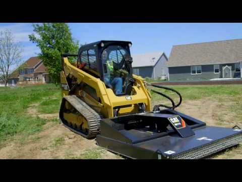 Cat® Brushcutter Attachment Operating Tips