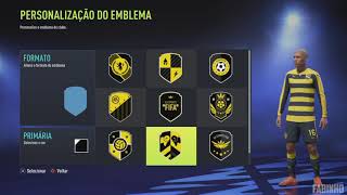 FIFA 22 PS4 - Criando seu próprio time no Modo Carreira!!!!