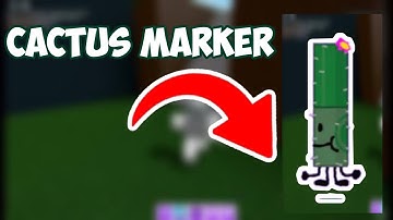 How to Get The “Cactus Marker” | ROBLOX FIND THE MARKERS