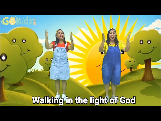 It's A Great Day Action Song   Dance and Sing along Kids praise song class=