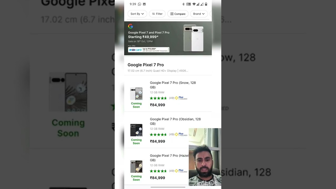 Google Pixel 7 and 7 pro sale on Flipkart 