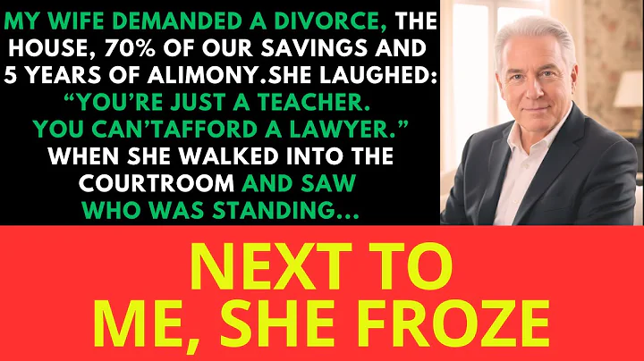 My wife wanted a divorce and laughed ’cause I had no lawyer – but in court, she froze...
