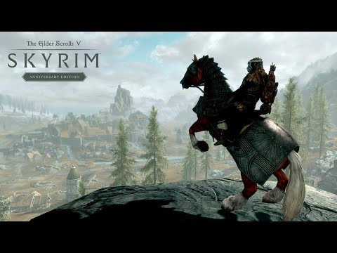 Видео: Skyrim AE - Легенда, Выживание и Лучник! 9 Вайтран