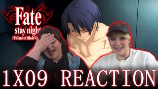 Fate Stay Night: Unlimited Blade Works 1X09 THE DISTANCE BETWEEN THEM reaction