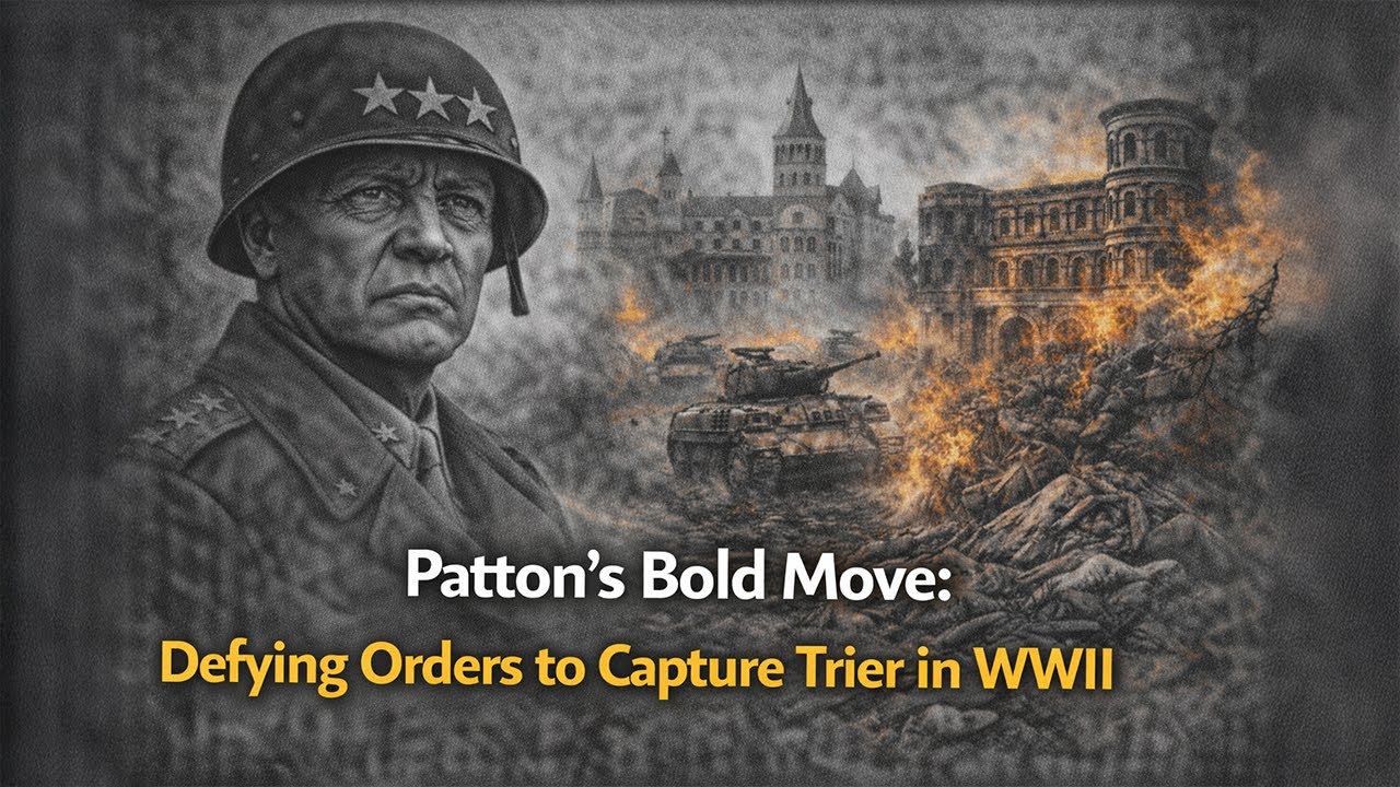 Patton’s Bold Move: Defying Orders To Capture Trier in WWII