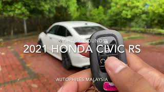 CAR ASMR | 2021 Honda Civic RS Sights & Sounds | Sights & Sounds