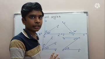 Adjacent angles || Class 6th & 7th