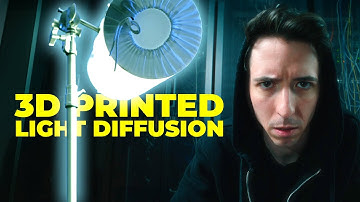 3D Printing The Perfect Light Diffuser For Nanlite Pavotube II