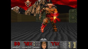 doom cyber demon boss fight HD MOD