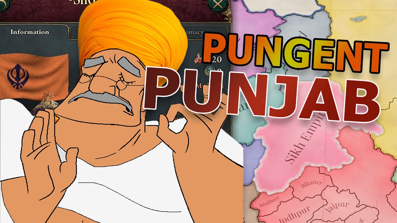 Victoria 3: casually destroying the Sikh Empire!