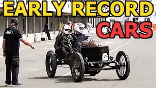 RECORD-Breaking Prewar Cars in Action // Startup, Sound, Drive // Darracq 200 HP, Fiat S76 & More