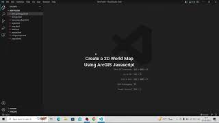 Create a 2D Map using ArcGIS Javascript || India Map || ArcGIS