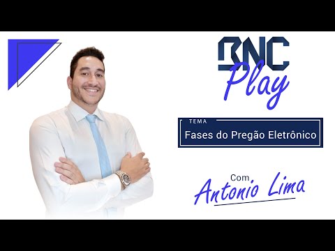 Fases do Pregão eletrônico com Antonio Lima