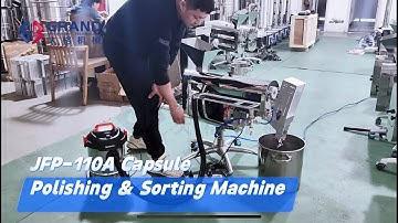 JFP-110A Capsule Polishing and Sorting Machine Horizontal Type Capsule Polisher Sorter Machine