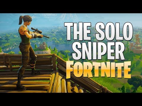 Fortnite სოლო ტიპი სნაიპერით ისეთი ჩამოვხსენი მე ეგ რო ვიყო თამაშს წავშლიდი ! Fortnite BR full match