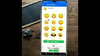 whatsapp amazing 😍 sticker send to friend ? Android mobile 📲 tricks ? #shorts #viralshorts screenshot 3