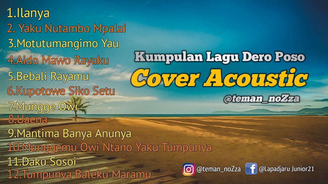 KUMPULAN LAGU DERO POSO (Cover Acoustic)