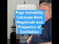 Pogo Instability — calculate both the magnitude and frequency of oscillation. A new methodology.