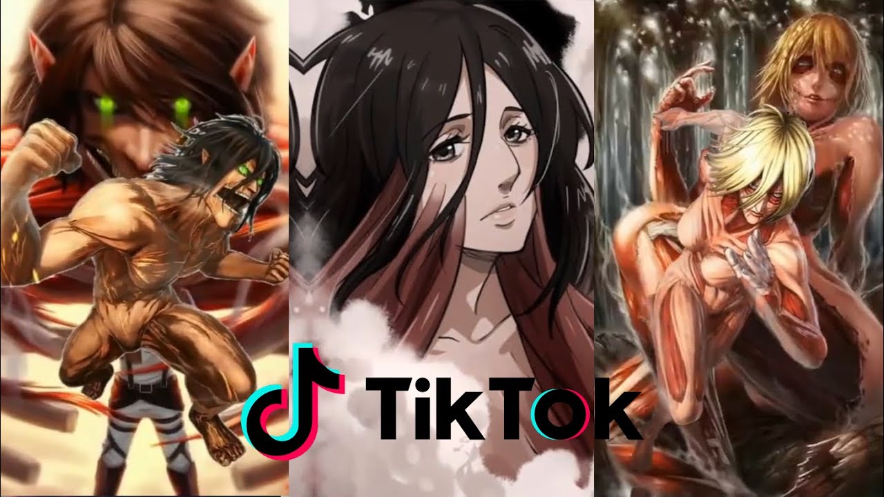 mikasa and female titan｜بحث TikTok