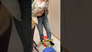 This little boy is teasing his baby sibling 🤣