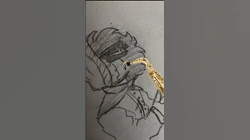 Lazy Vid Art Oc Saxophone Memes Musicart Drawing 