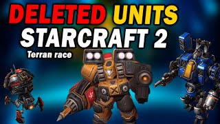 SCRAPPED UNITS That Could Have Been in StarCraft 2 Multiplayer - Terran Race