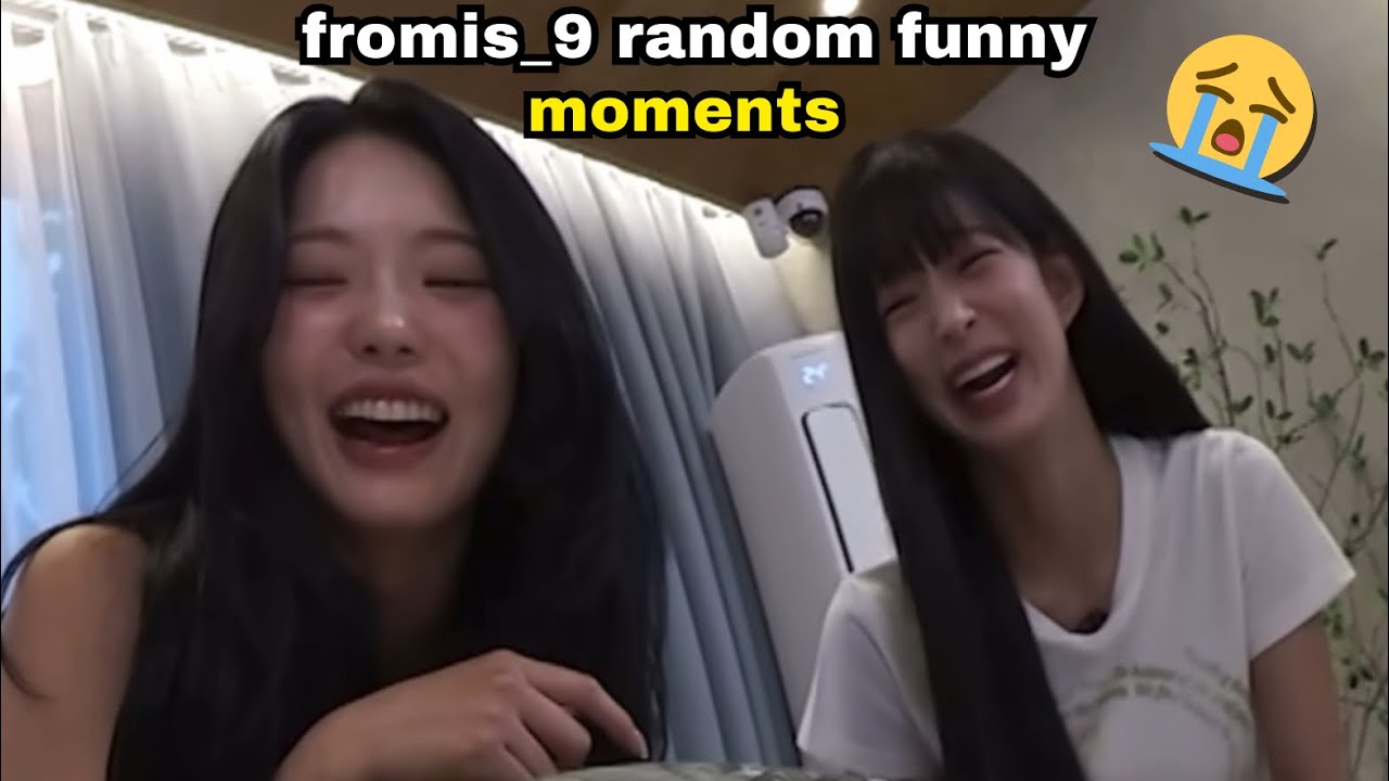 fromis_9 hilarious moments i randomly found (supersonic era)