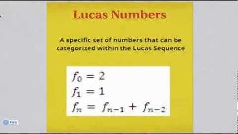 Lucas and Fibonacci
