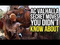 Secret Moves In Assassin's Creed Valhalla You Didn't Know About (AC Valhalla Secrets)