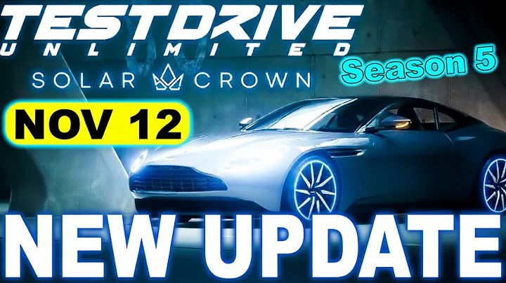Test Drive Unlimited Solar Crown Update Season 5 Hotfix-Massive Fixes, Better Performance & Rewards