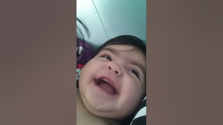 Baby alana laughing