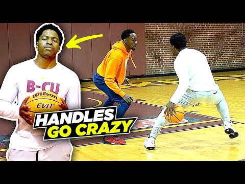 1v1 vs One of The SHIFTIEST Hoopers In NCAA!! Zion Harmon vs Malcolm!
